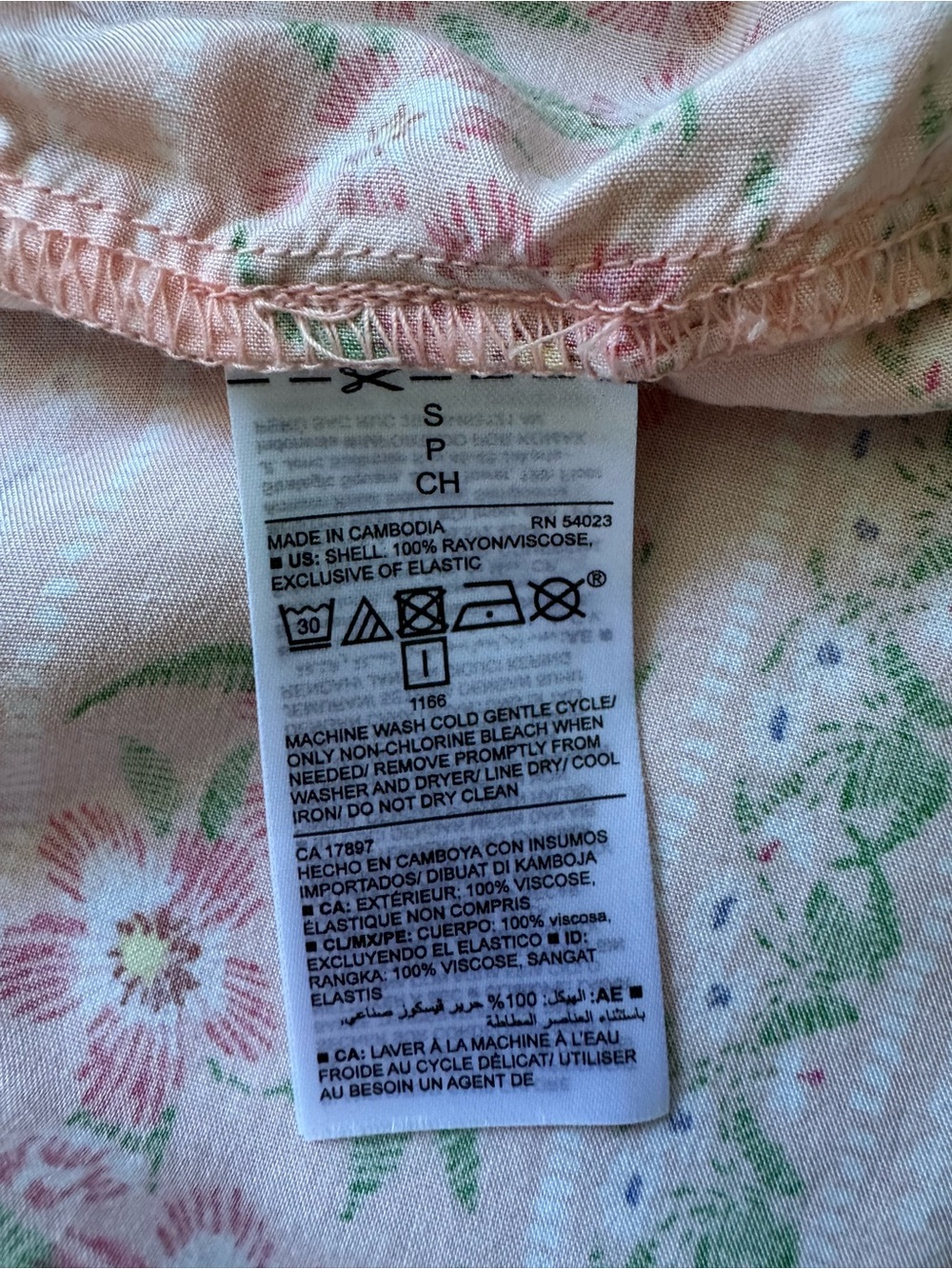Old Navy Floral Pink Sundress - Picture 5 of 8